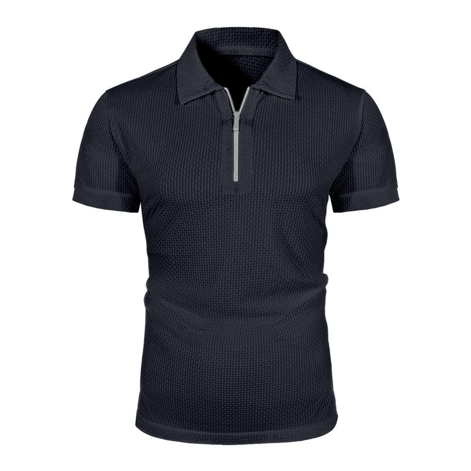Camisetas casuales de manga corta para hombre: cuello redondo, mezcla ligera y suave, transpirables para el confort diario en verano.